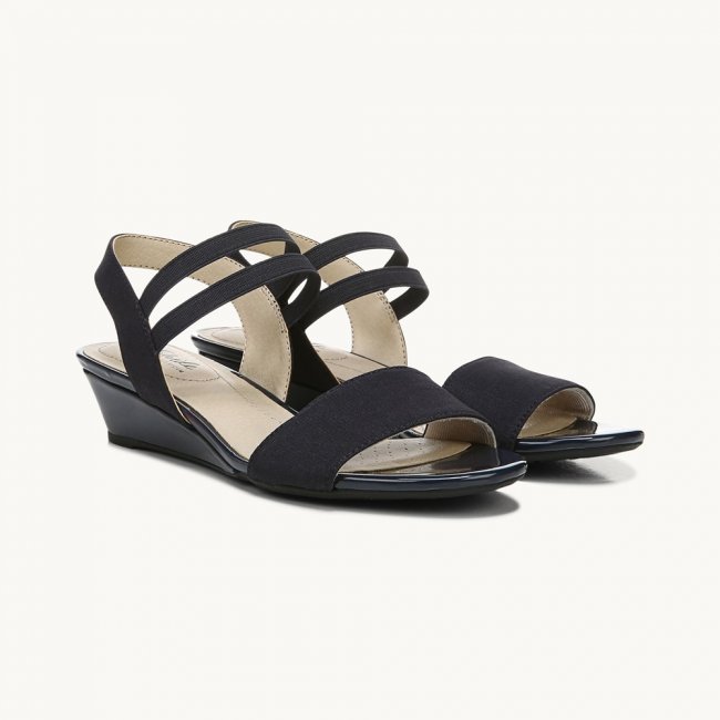 LifeStride Yolo Sandal - Navy