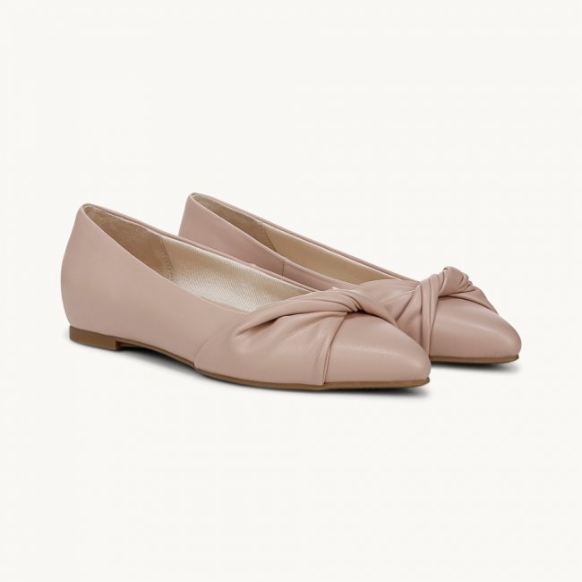 LifeStride Palm Ballet Flat - True Blush Faux Leather