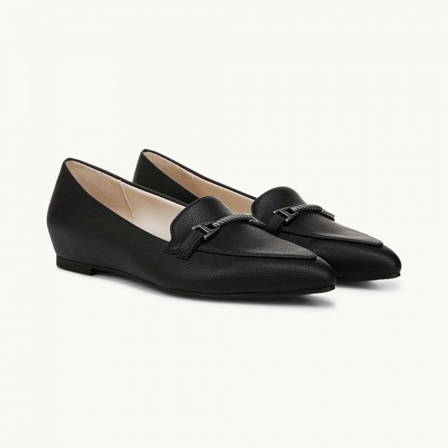 LifeStride Precious 2 Loafer - Black Faux Leather