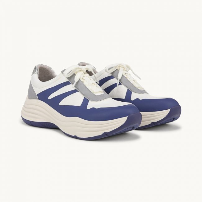 LifeStride Impulse Sneaker - Skipper Blue Stretch Fabric
