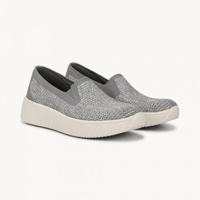 LifeStride Wednesday Slip On - Graphite Heathered Knit