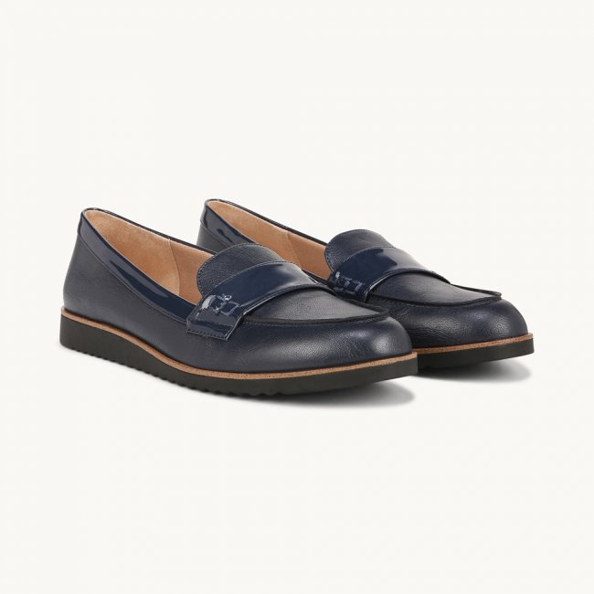 LifeStride Zee Loafer - Navy Patent