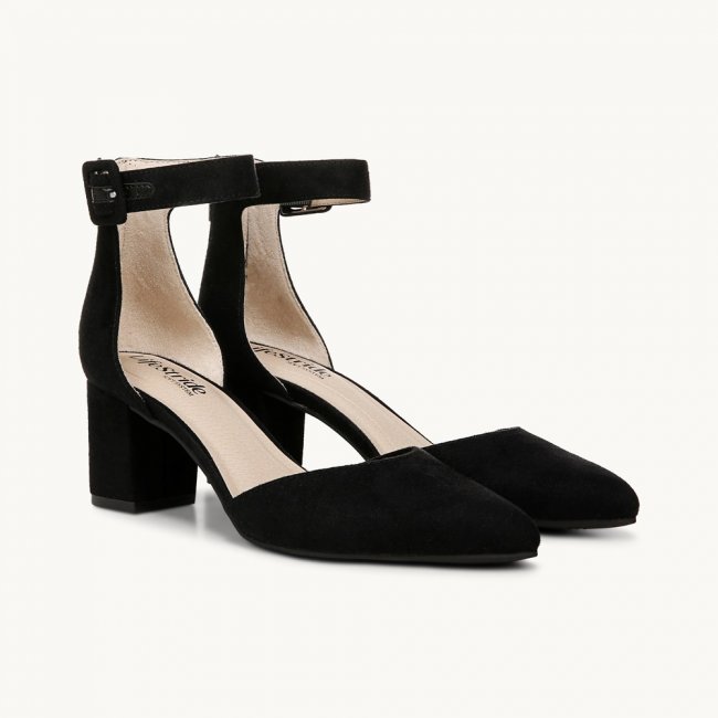 LifeStride Admire Dress Sandal - Black Fabric