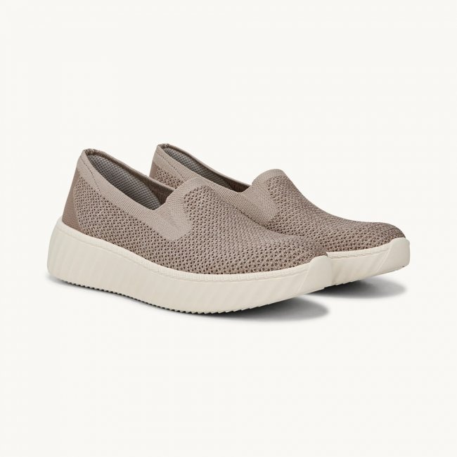 LifeStride Wednesday Slip On - Simply Taupe Heathered Knit