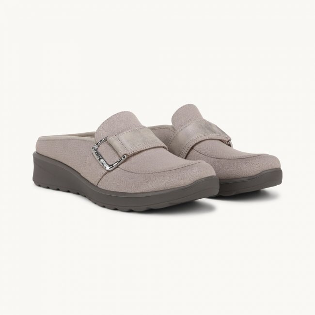 LifeStride Galleria Slip On - Simple Taupe Fabric