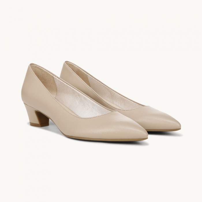 LifeStride Minx Pump - Tender Taupe Faux Leather