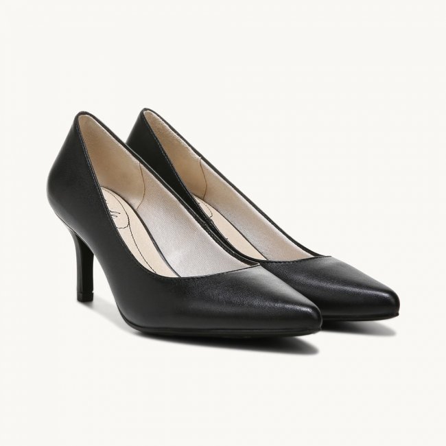 LifeStride Sevyn Pump - Black Smooth