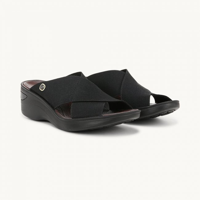 LifeStride Desire Wedge Sandal - Black