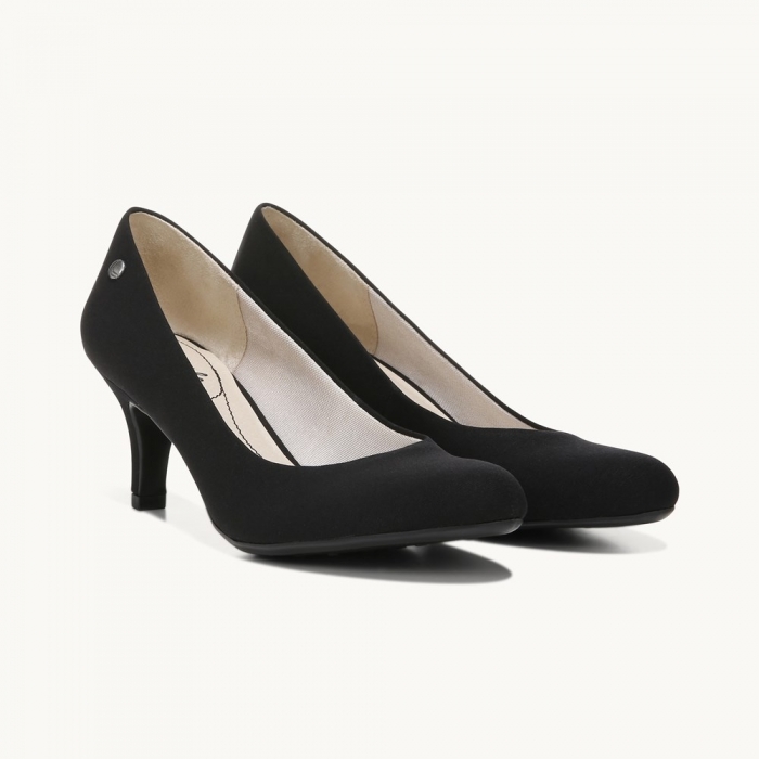 LifeStride Parigi Pump - Black Fabric