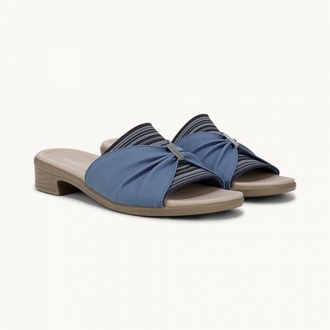 LifeStride Paradise Sandal - Elemental Blue Jersey Fabric