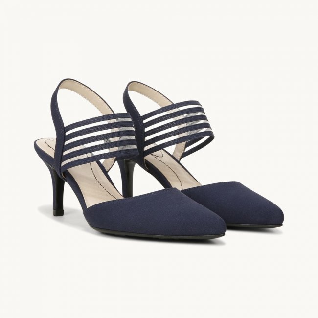 LifeStride Sanya Pump - True Navy