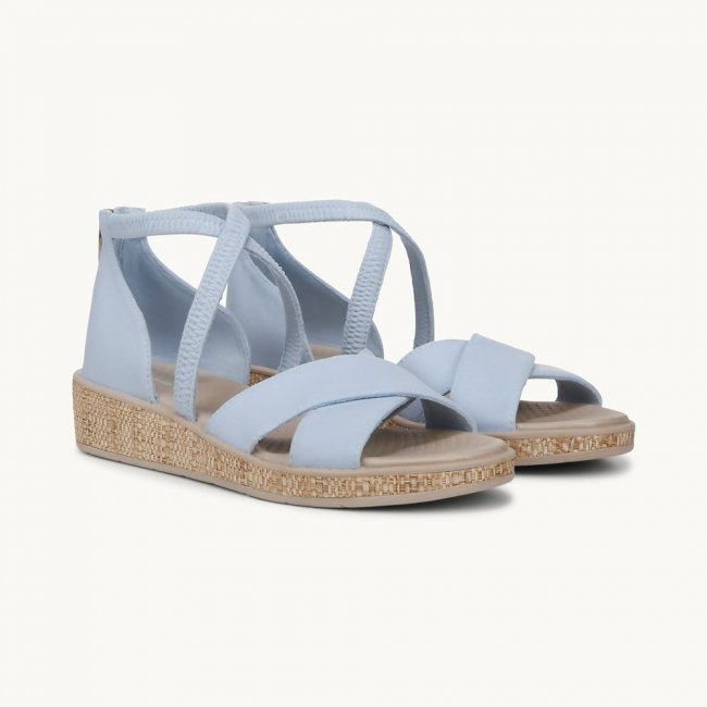 LifeStride Bali Sand Wedge Sandal - Skyway Jersey Fabric