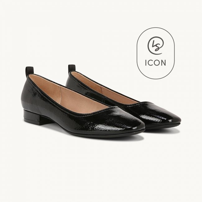 LifeStride Cameo Flat - Black Synthetic