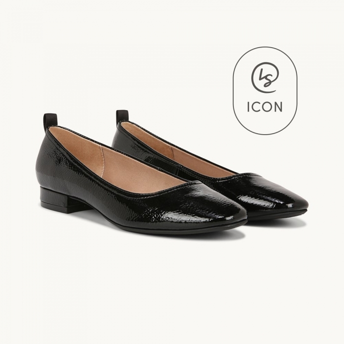 LifeStride Cameo Flat - Black Synthetic