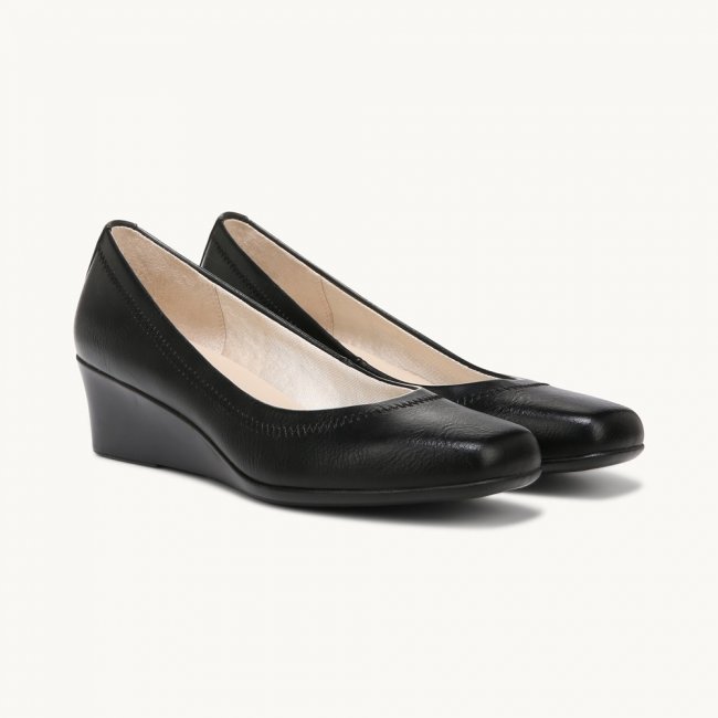 LifeStride Groovy Wedge Slip On - Black