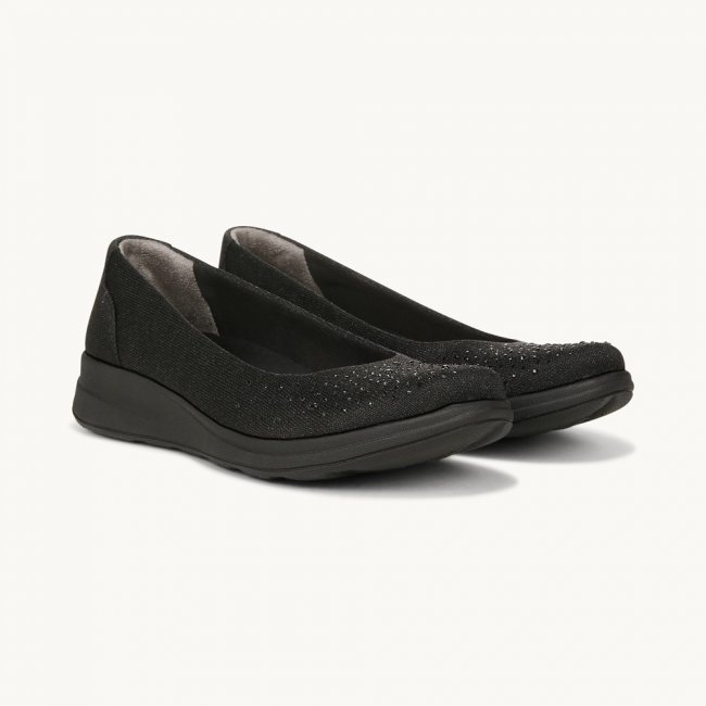LifeStride Golden Bright Slip On - Black Fabric