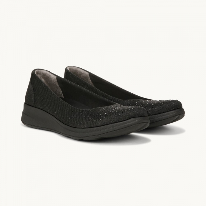 LifeStride Golden Bright Slip On - Black Fabric