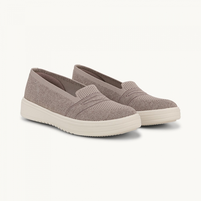 LifeStride Valley Loafer - Simply Taupe Knit Fabric