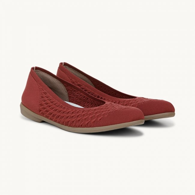 LifeStride Khloe Slip On - Sangria Cable Knit