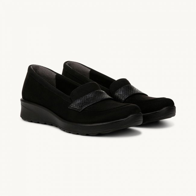 LifeStride Gamma 2 Slip On - Black Fabric
