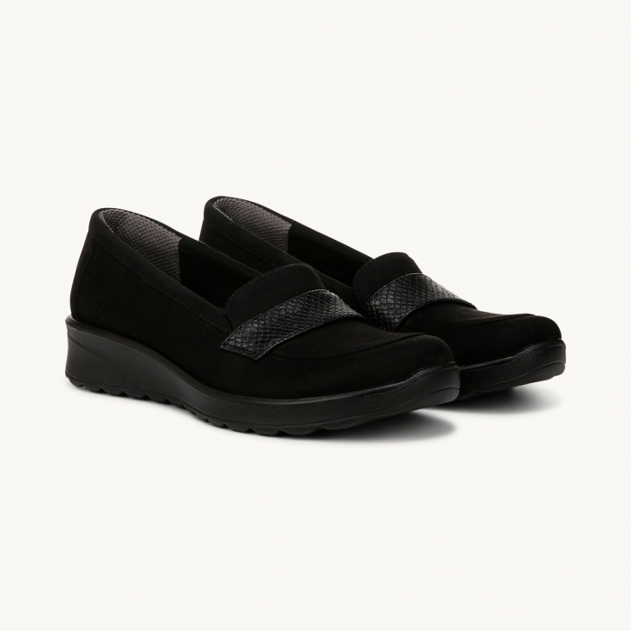 LifeStride Gamma 2 Slip On - Black Fabric