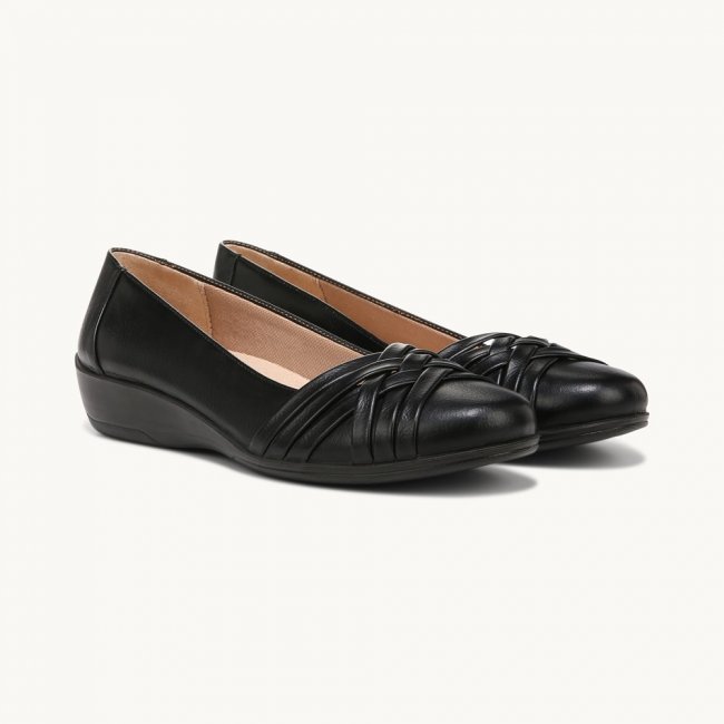 LifeStride Incredible Slip On - Black Synthetic