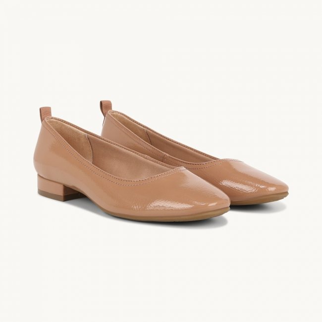 LifeStride Cameo Flat - Desert Nude Faux Leather