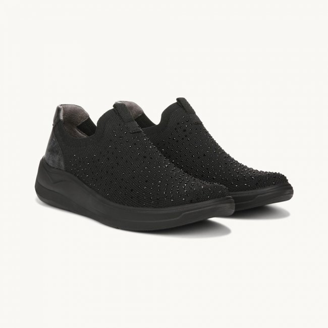 LifeStride Twilight Slip On - Black Fabric