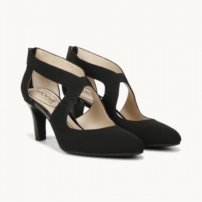 LifeStride Giovanna 2 Pump - Black Fabric