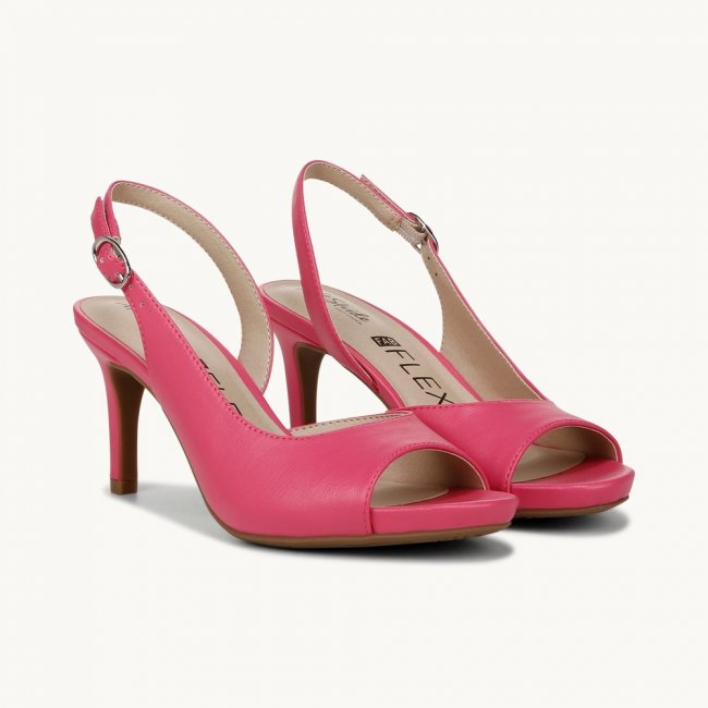 LifeStride Teller 2 Slingback Pump - French Pink Faux Leather