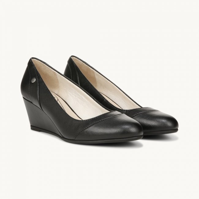 LifeStride Dreams Wedge - Black