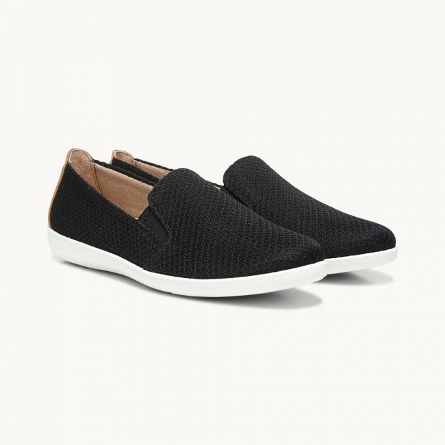 LifeStride Next Level Moccasin - Black Fabric