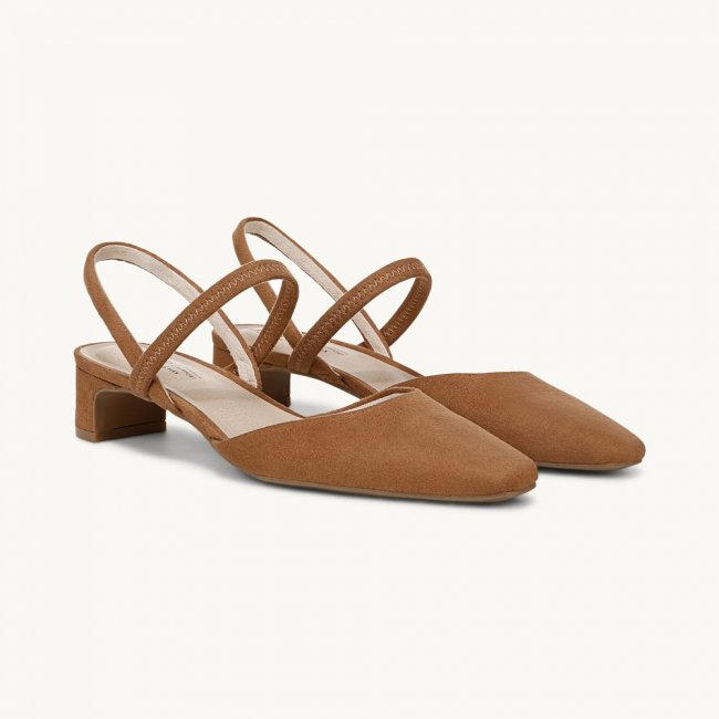 LifeStride Lainey Strappy Sandal - Whiskey Tan Fabric
