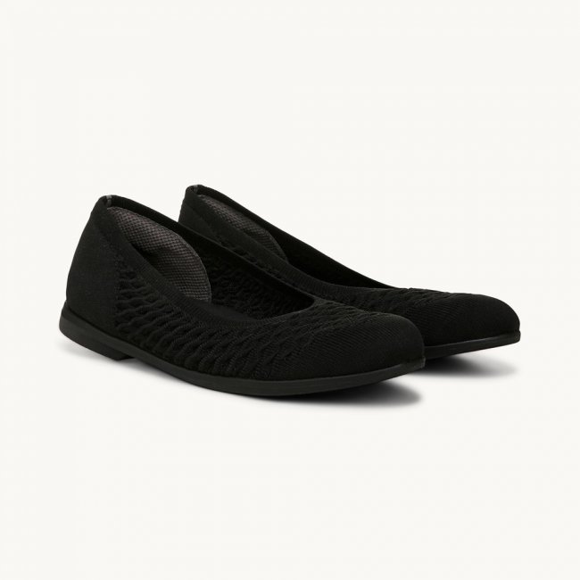LifeStride Khloe Slip On - Black Cable Knit