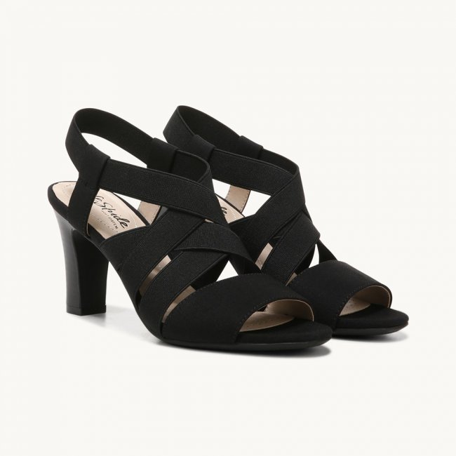 LifeStride Charlotte Heeled Sandal - Black
