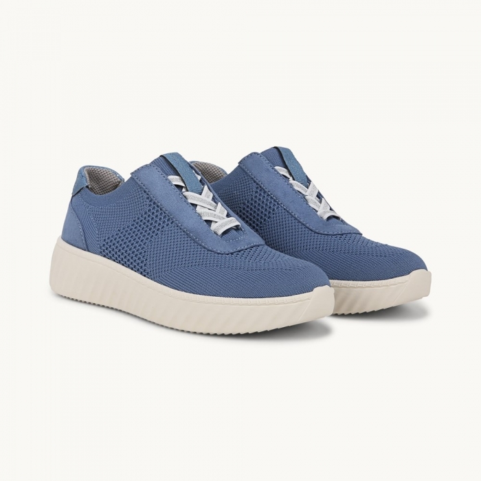LifeStride Wanderer Sneaker - Elemental Blue Engineered Knit