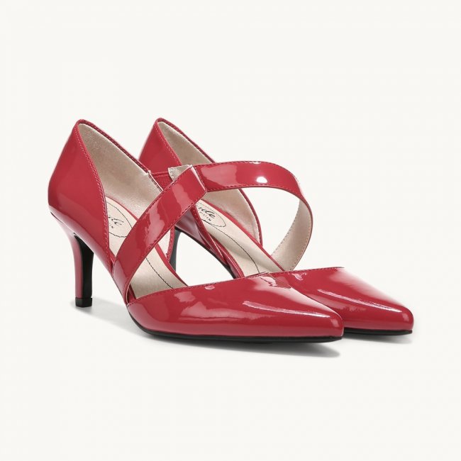 LifeStride Suki Pump - Fire Red