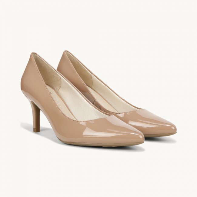 LifeStride Sevyn Pump - Desert Nude Faux Leather