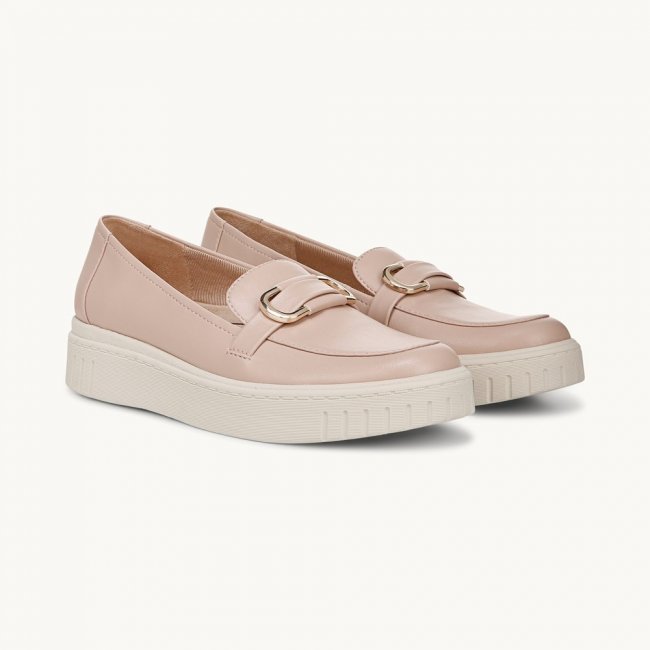 LifeStride Geneva Bit Loafer - True Blush Faux Leather