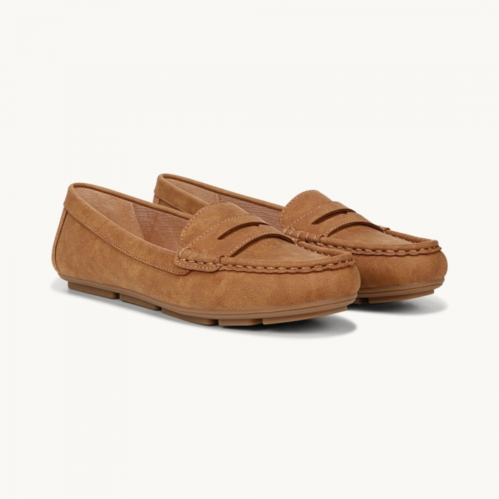 LifeStride Riviera Loafer - Tan Faux Leather