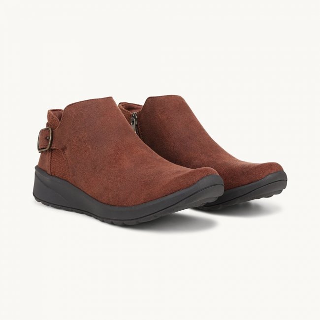 LifeStride Get Going Ankle Boot - Friar Brown