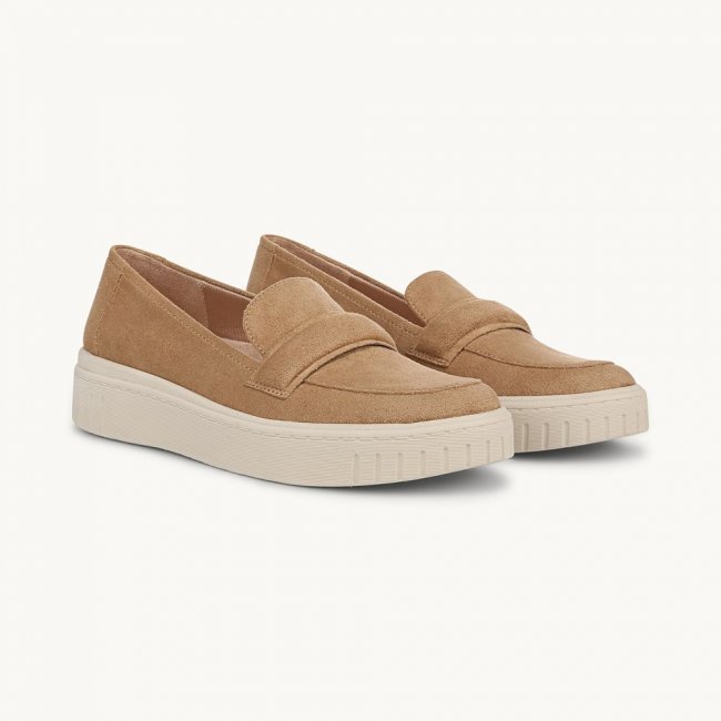 LifeStride Geneva Loafer - Cuoio Taupe Faux Leather