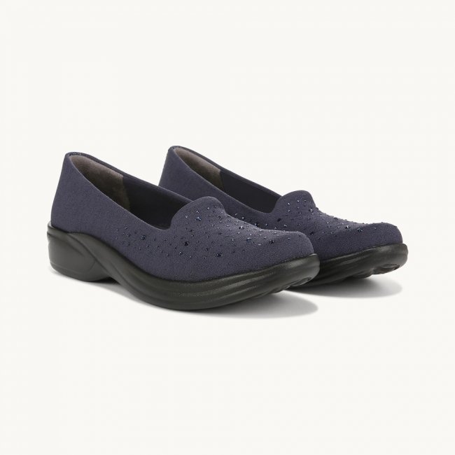 LifeStride Poppyseed 3 Slip On - Navy Fabric