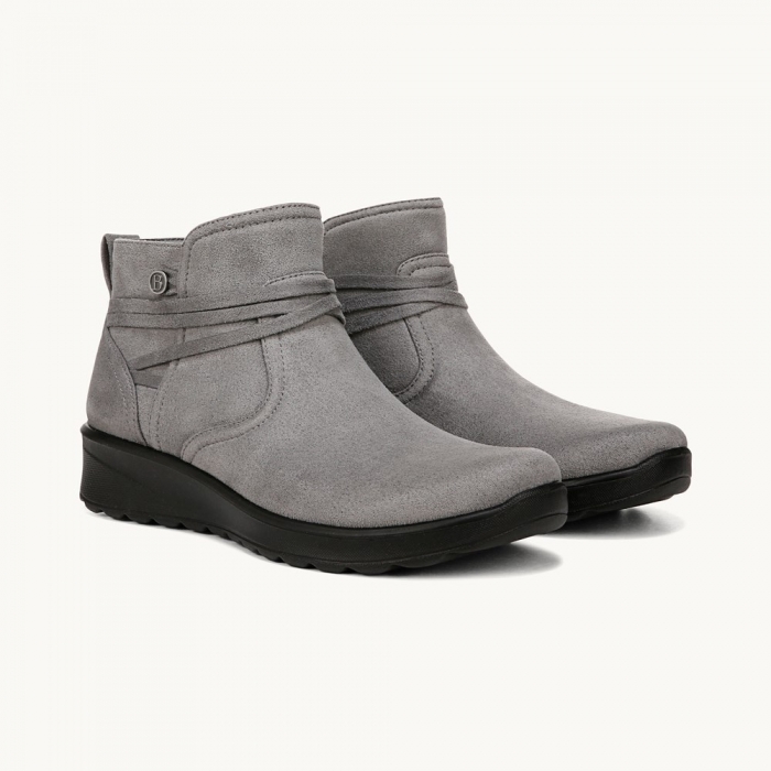 LifeStride Guest Ankle Bootie - Graphite Fabric