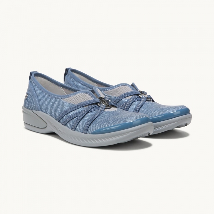 LifeStride Niche Slip On - Washed Denim Fabric