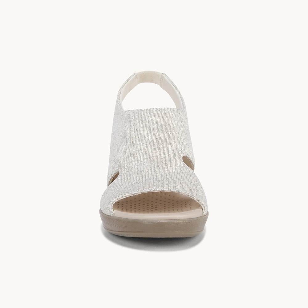 LifeStride Eden Sandal - White Fabric