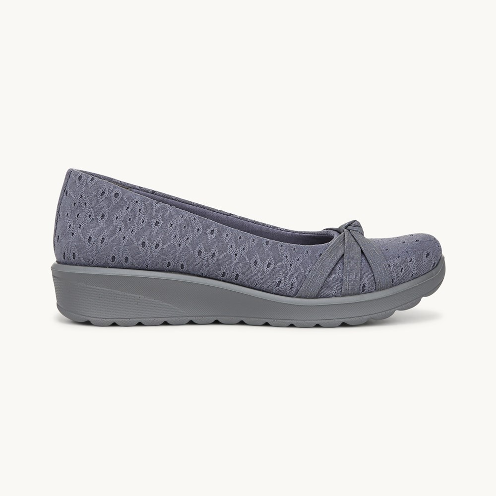 LifeStride Gem 2 Slip On - Blue Floral Dot Fabric