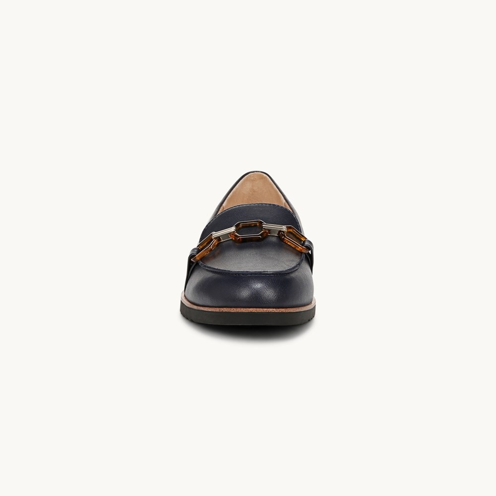 LifeStride Zee 3 Loafer - Lux Navy Faux Leather