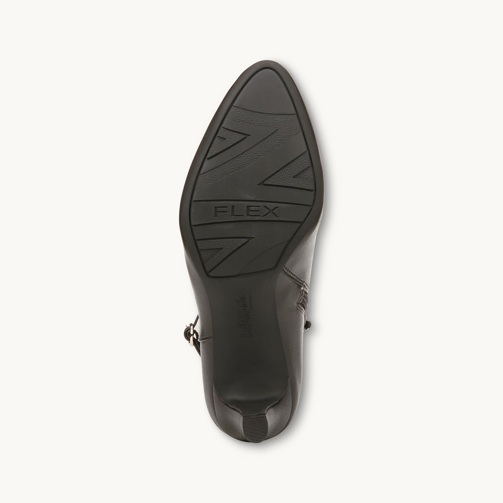 LifeStride Guild Ankle Bootie - Dark Chocolate Faux Leather