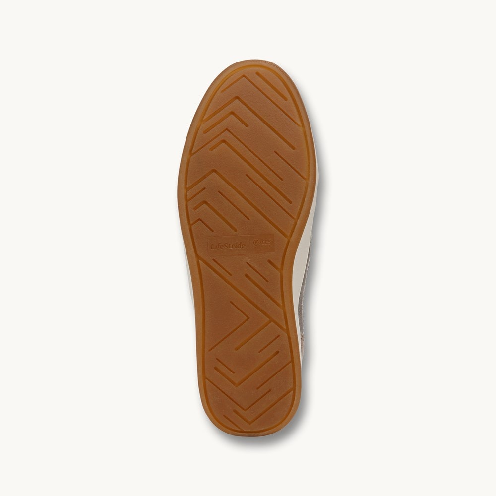 LifeStride Dynamic Slip On Sneaker - Latte Knit Fabric